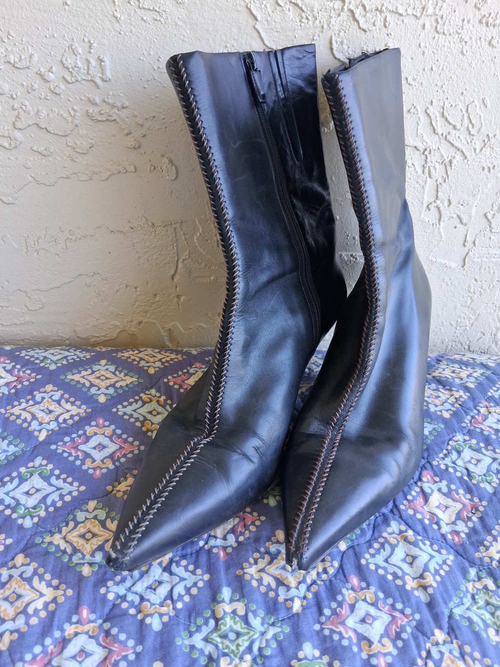 Ankle Boots Black Leather